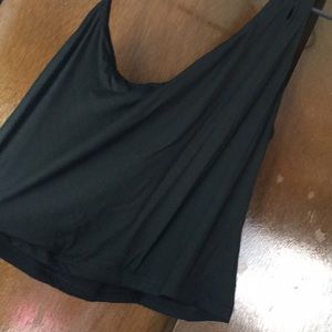 Black crop top